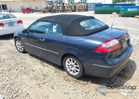 2004 Saab 9-3 Arc from USA, damaged, VIN YS3FD79YX46005105